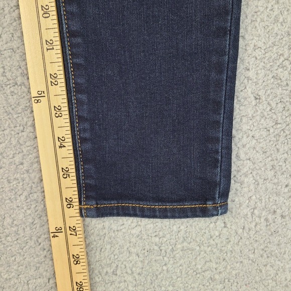 American Eagle Outfitters Jeans Womens Size 4 Blue Jegging 28x26.5 Super Stretch - Picture 13 of 14